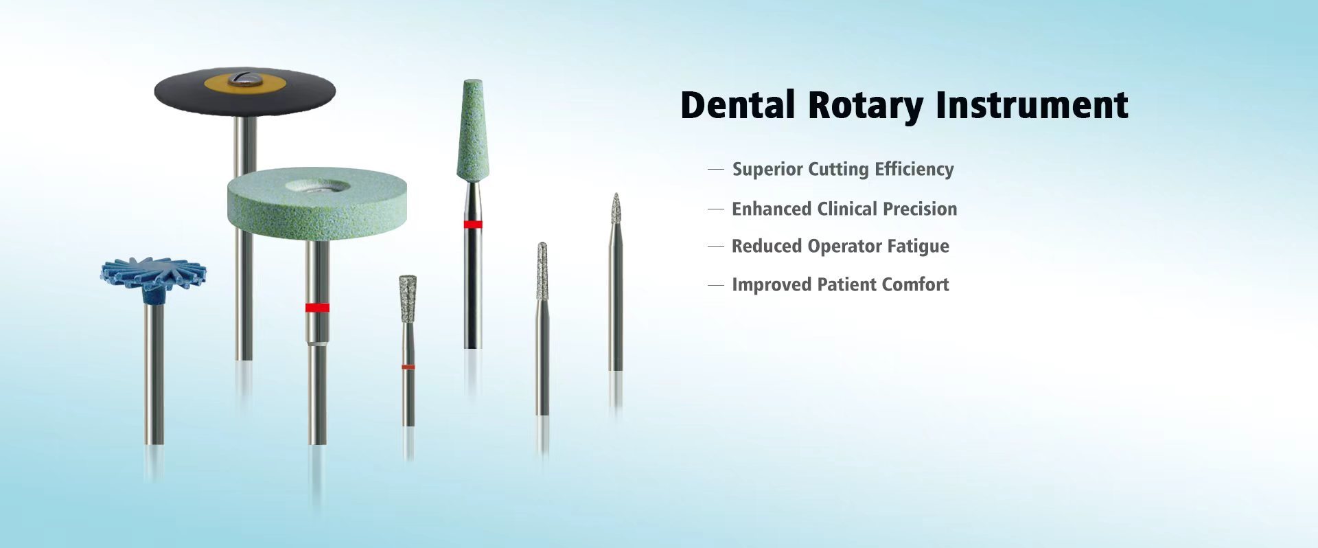 qualidade Clínica Odontológica-Diamond Burs (FG) Fábrica