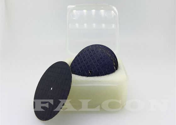 qualidade  Black Reinforced Dental Diamond Discs 0.7mm Cut off Grinding Wheel Fábrica