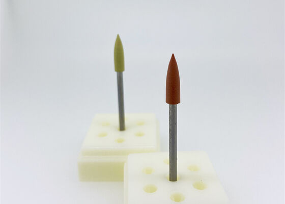 qualidade  4.0mm Sintered Diamond Disc Dental Lab Rubber Polishing Bur For Lithium Disilicate Fábrica