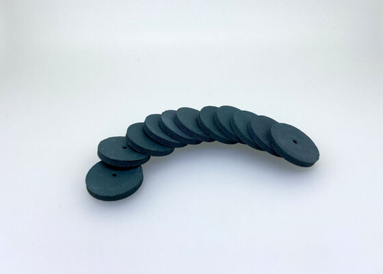 qualidade  3.0mm Dental Rubber Diamond Polisher Finishing Discs HP Shank For Alloys Metals Fábrica